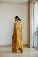 Yellow Shashi Kurta Set