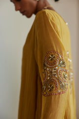 Yellow Shashi Kurta Set