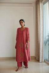 Pink Uday Kurta Set