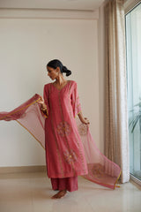 Pink Uday Kurta Set