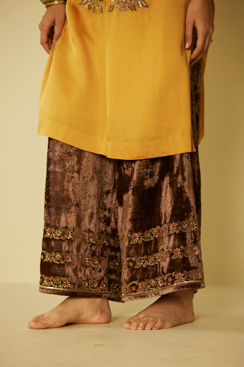 Yellow Arya Kurta Set