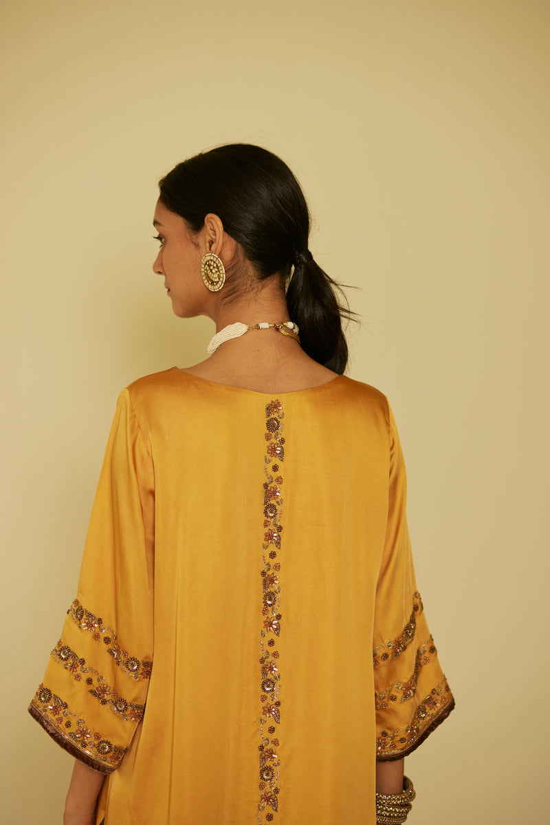 Yellow Arya Kurta Set