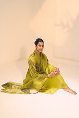 Green Lavanya Kurta Set