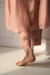 Pink Kashni Kaftaan set