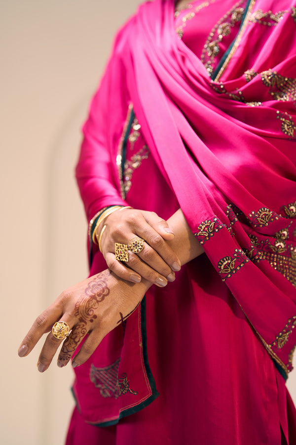 Pink Anya Dupatta