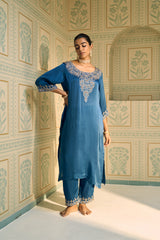 Blue Isha Kurta Set