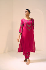 Pink Anya Kurta Set