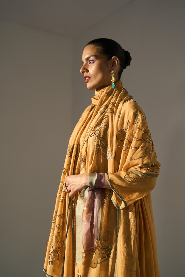 Yellow Mansa Dupatta