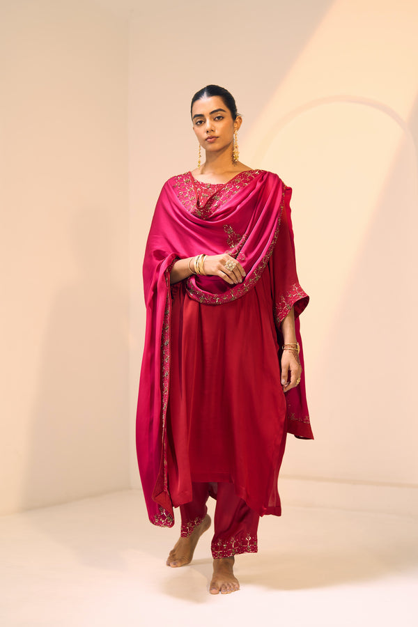 Pink Isha Dupatta