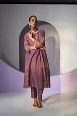 Purple Husna Kurta set