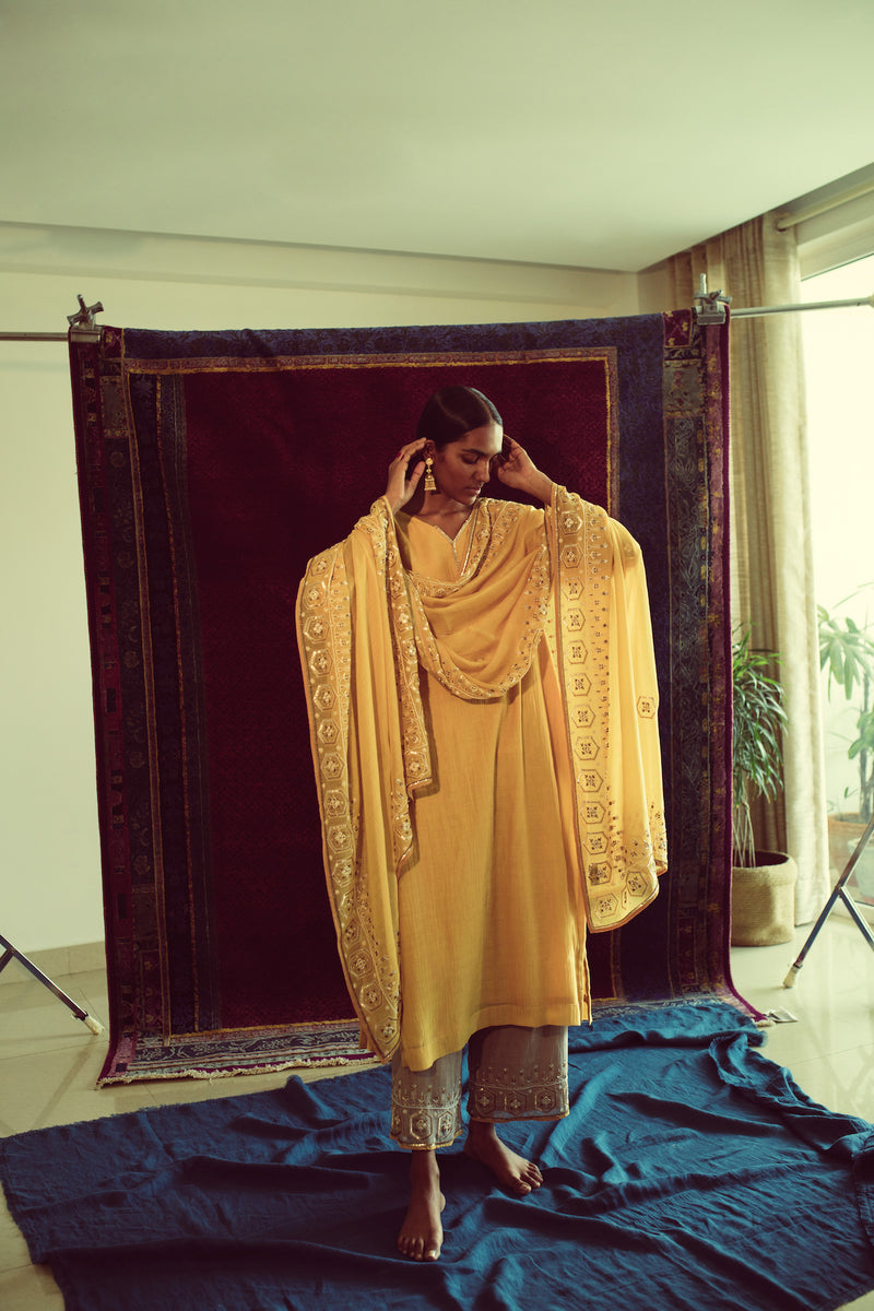 Mango Jaipuri Dupatta