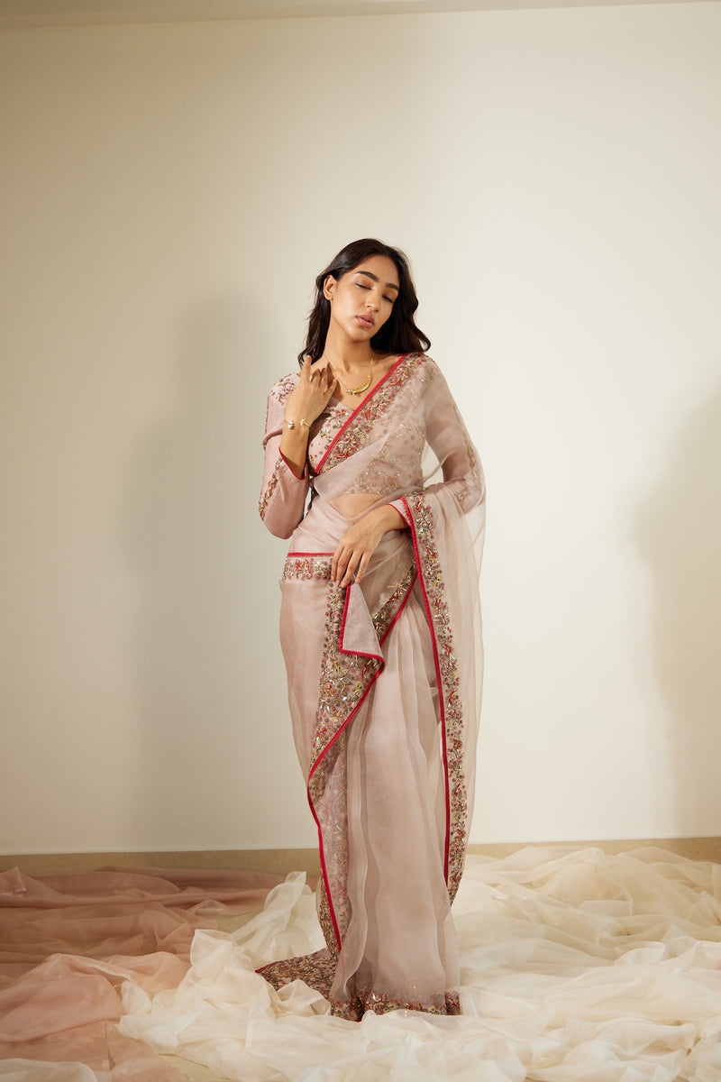 Grey Gulaal Saree