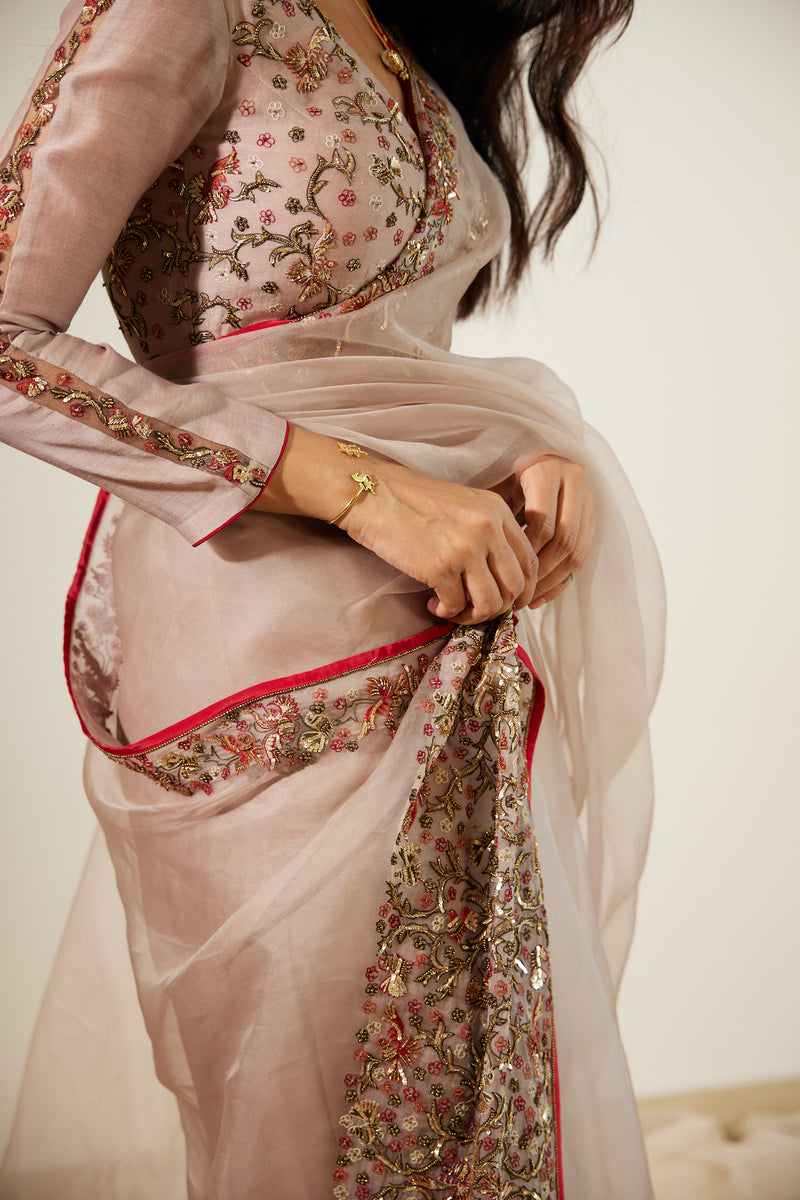 Grey Gulaal Saree