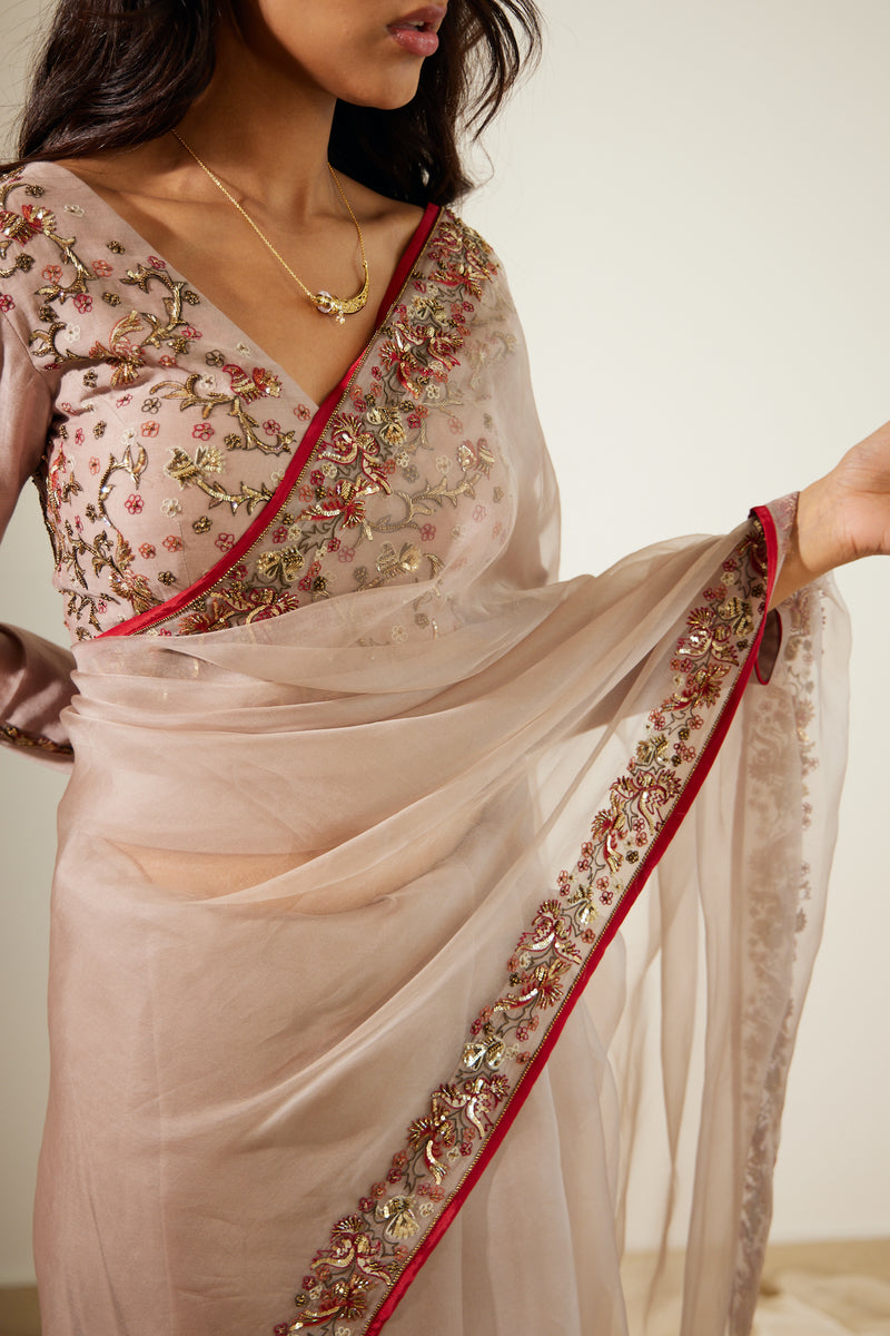 Grey Gulaal Saree