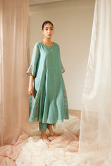 Blue Vrinda Kurta Set