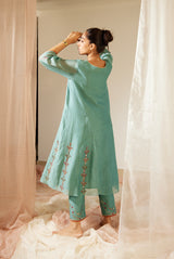 Blue Vrinda Kurta Set