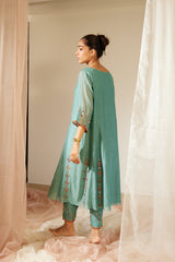 Blue Vrinda Kurta Set