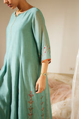 Blue Vrinda Kurta Set